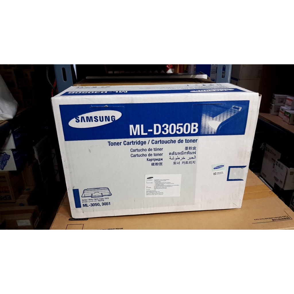 Original Samsung ตลับหมึกแท้ สีดำ ML-D3050A  ML-D3050B Mono Laser ML-3050 ML-3051 ML-3051N ML-3051ND