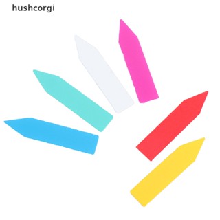 [hushcorgi] ป้ายชื่อต้นไม้ พลาสติก หลากสี 5*1 ซม. 100 ชิ้น