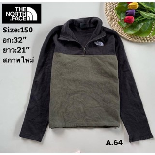 the northface เสื้อ fleece  อก32