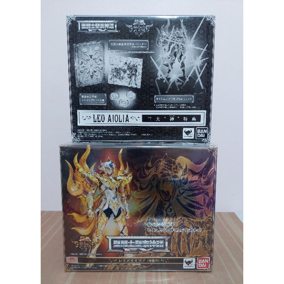 Saint Seiya Saint Cloth Myth EX Leo Aiolia God Cloth + Effect Aiolia