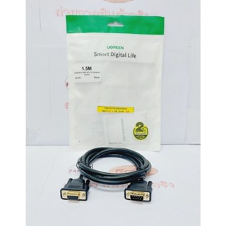 สายสัญญาณ DB 9 ผู้-เมีย CABLE Serial M-F (with PL2303 Chipset) ยาว 1.5 M 20145 UGREEN (ออกใบกำกับภาษีได้)