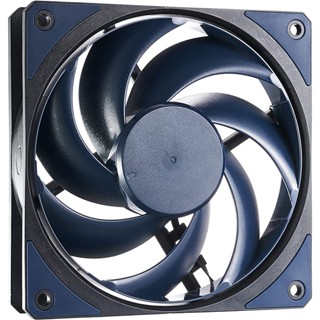 Cooler Master Mobius 120, Quiet 120mm Fan with Ring Blade Design, 2050 RPM with Zeo RPM Mode - Black