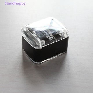 Standhappy ใหม่ กบเหลาดินสอเขียนคิ้ว ขอบปาก อายไลเนอร์ 2 หลุม