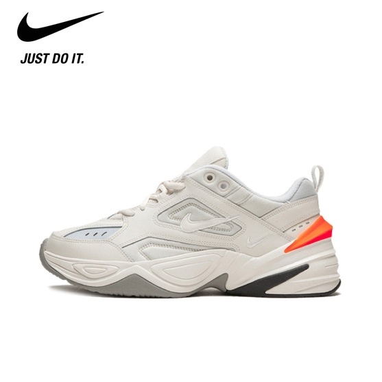 nike m2k tekno women's white and orange