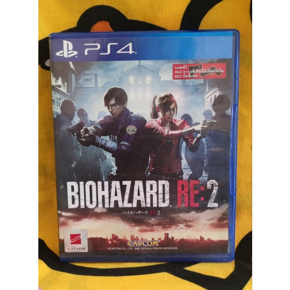 แผ่นเกมส์ PS4 Biohazard RE2