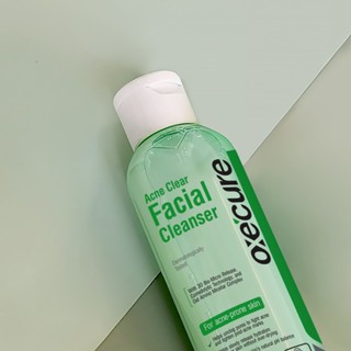 OXECURE ACNE CLEAR FACIAL CLEANSER 120ML.เจลล้างหน้า สำหรับผิวที่เป็นสิว