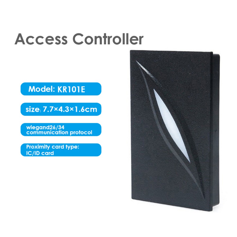 กันน้ํา Access Control Card Reader Wiegand 26 34 125Khz RFID 13.56mhz IC Card Reader ระบบควบคุมการเข