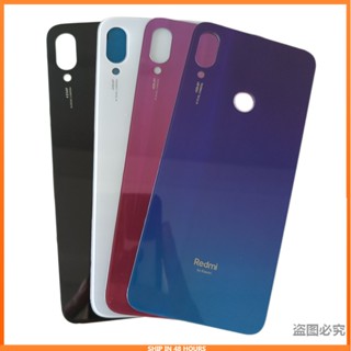 สําหรับ Xiaomi Redmi Note 7 ฝาครอบด้านหลัง แผงกระจก ด้านหลัง ประตู เคส เคส อะไหล่ซ่อม