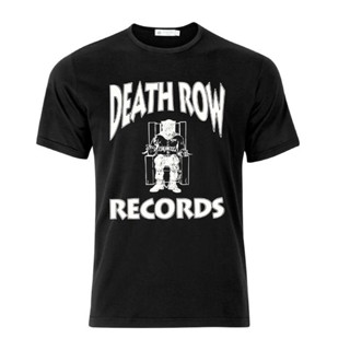 เสื้อผ้าผชเสื้อยืด พิมพ์ลาย Death Row Records สไตล์ฮิปฮอปS-5XL