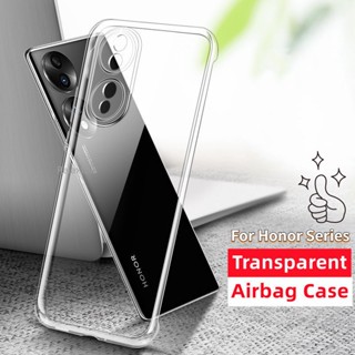 Shockproof Silicone TPU Case Casing For Huawei honor 70 50 lite X7 X8 X9 X30 X40i 50lite nova Y90 Y70 Plus 9 se 9se nova9se Y70Plus 5G 4G Phone Case Transparent Full Protection Back Cover Casing