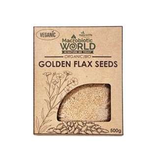 Organic/Bio Golden Flax Seeds | เมล็ดแฟลกซ์ สีเหลืองทอง