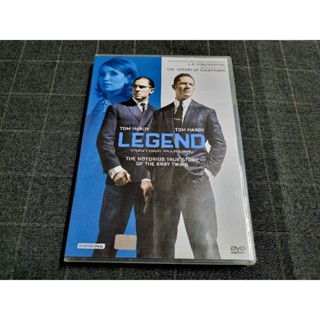 DVD ภาพยนตร์ชีวประวัติ อาชญากรรม "Legend / อาชญากรแฝด แสบมหาประลัย" (2015)