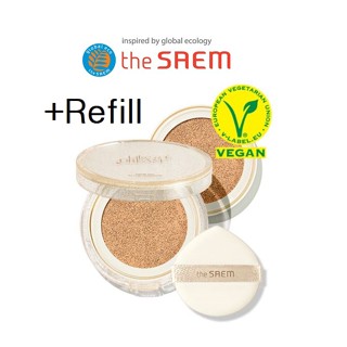 [THE SAEM] True Fit Glow Cushion 12g (+ Refill) Like A Dream Collection (+ รีฟิล) เหมือน  สินค้าเกาหลีแท้ๆส่งตรงจากเกาหลี