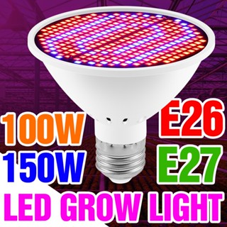 โคมไฟเร่งการเจริญเติบโตของพืช E27 LED E14 GU10 MR16 สําหรับปลูกพืช ดอกไม้ B22 2835