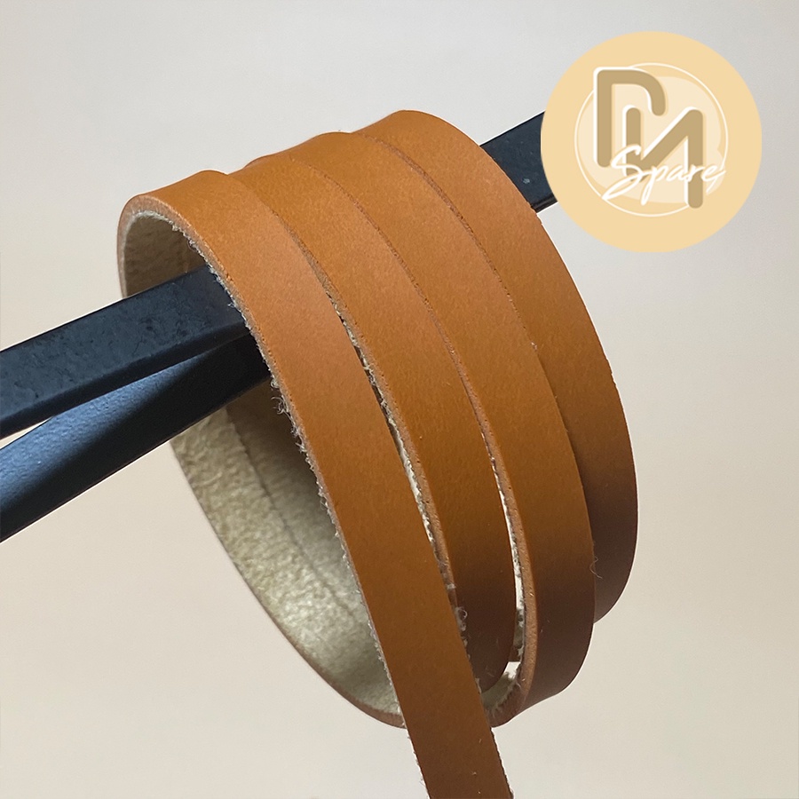 รายละเอียดสินค้า สายหนัง​ PU กว้าง 8mm ความยาว 1 หลา หรือ 91 cm.