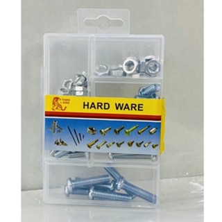 พร้อมส่ง_ชุดน็อต 64 ตัว พร้อมกล่อง 🔩