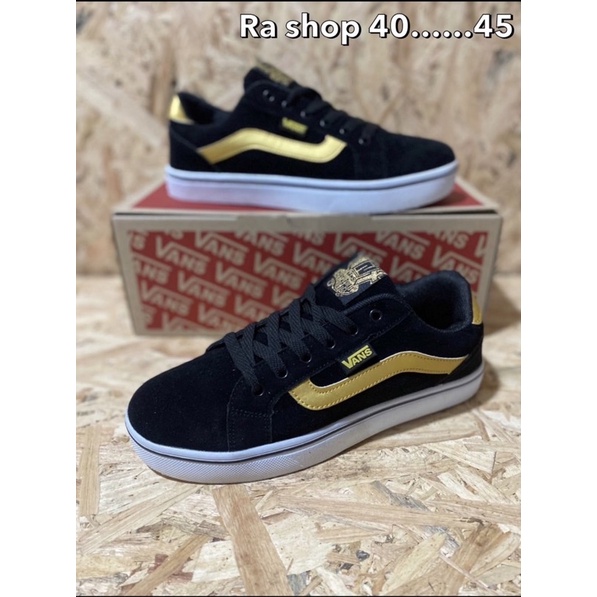 รองเท้าผ้าใบ แวนส์ ไซส์ 39-45 (+1ไซส์จากไซส์ปกติ) รองเท้าแฟชั่นผู้หญิงและผู้ชาย(Takov)