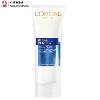 Loreal ลอรีอัล ปารีส ออร่า เพอร์เฟ็คท์ มิลค์กี้ โฟม