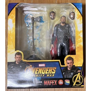 ของเล่นมาเวล ฟิกเกอร์ Mafex No.104 Marvel Thor Avengers Infinity War Movie