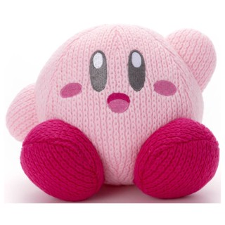 [ส่งตรงจากญี่ปุ่น] Kirby ตุ๊กตาซูเปอร์สตาร์ ผ้ากํามะหยี่ขนนิ่ม แบบถัก สไตล์ญี่ปุ่น