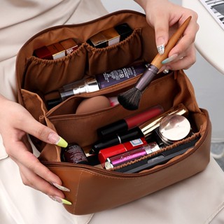 BG128 กระเป๋าเครื่องสำอางแปปซิป Vanilla in love makeup bag กระเป๋าเมคอัพ