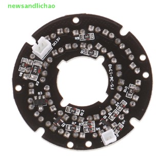 Newsandlichao บอร์ดไฟอินฟราเรด 36 Grain 850nm IR LED สําหรับกล้องวงจรปิด