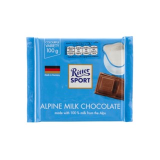 Ritter sport - Alpine milk chocolate 100g