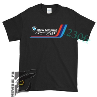 เสื้อยืดผ้าฝ้ายพิมพ์ลายขายดี Yuanl5 {พร้อมส่ง XS-4xl} เสื้อยืด พิมพ์ลายโลโก้ Bmw Motorrad สําหรับผู้ชาย #เสื้อยืดผ้าฝ้าย