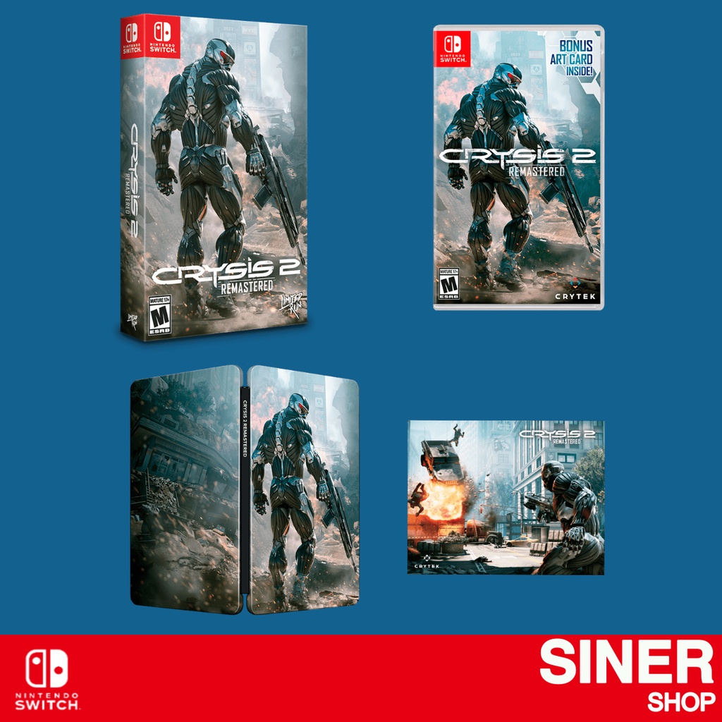🎮 [ NSW ] : CRYSIS 2 REMASTERED DELUXE EDITION (US • America)