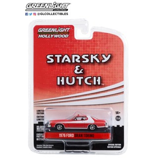 Greenlight 1/64 Hollywood Special Edition Starsky &amp; Hutch 1976 Ford Gran Torino 44955-F