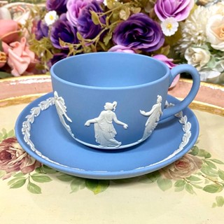 Wedgwood Jasperware Dancing Hours Teacup ถ้วยชา ชุดชา