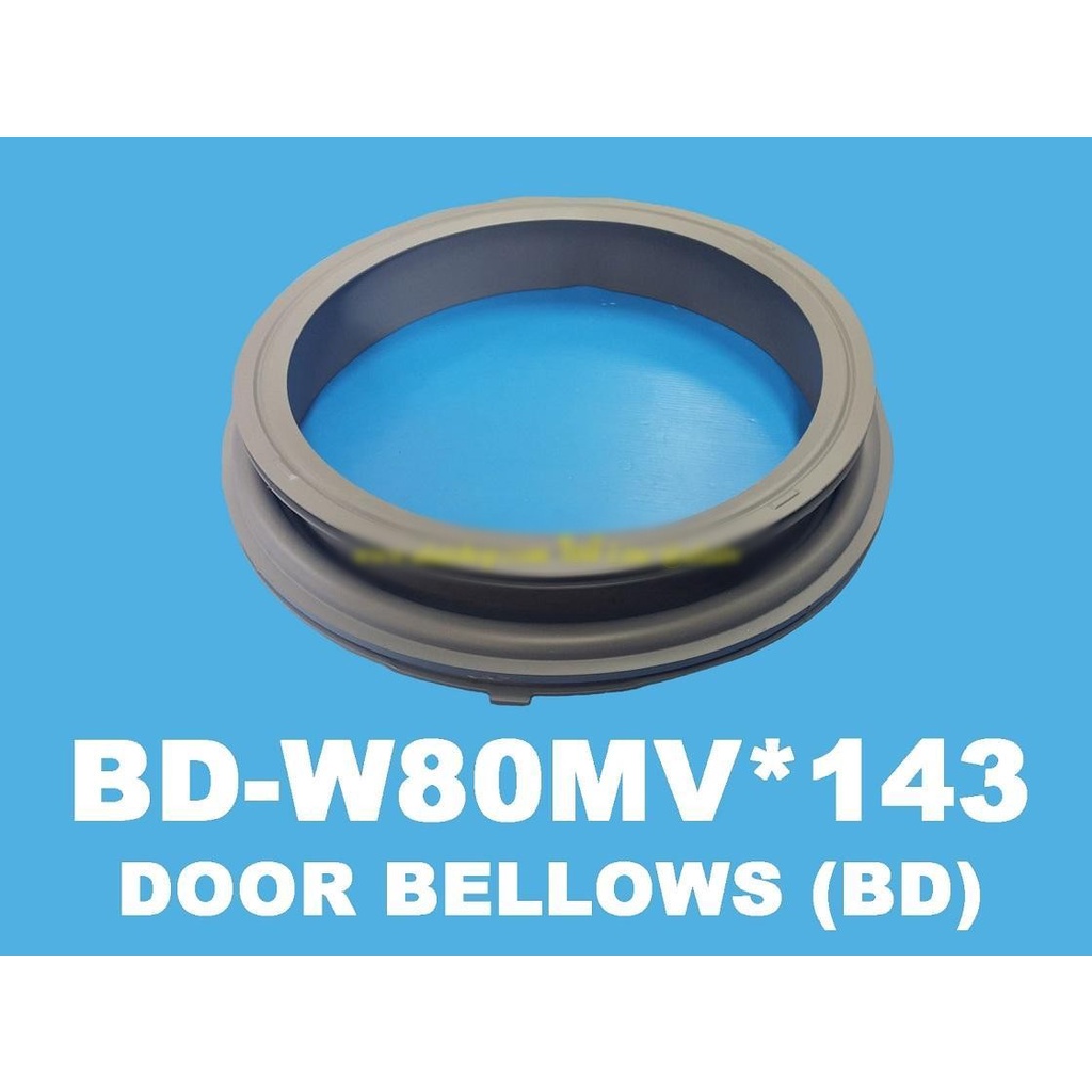 อะไหล่แท้ศูนย์/ขอบยางประตูเครื่องซักผ้าฝาหน้า/DOOR BELLOWS/HITACHI/BD-W75TV*001/BD-W80MV*143