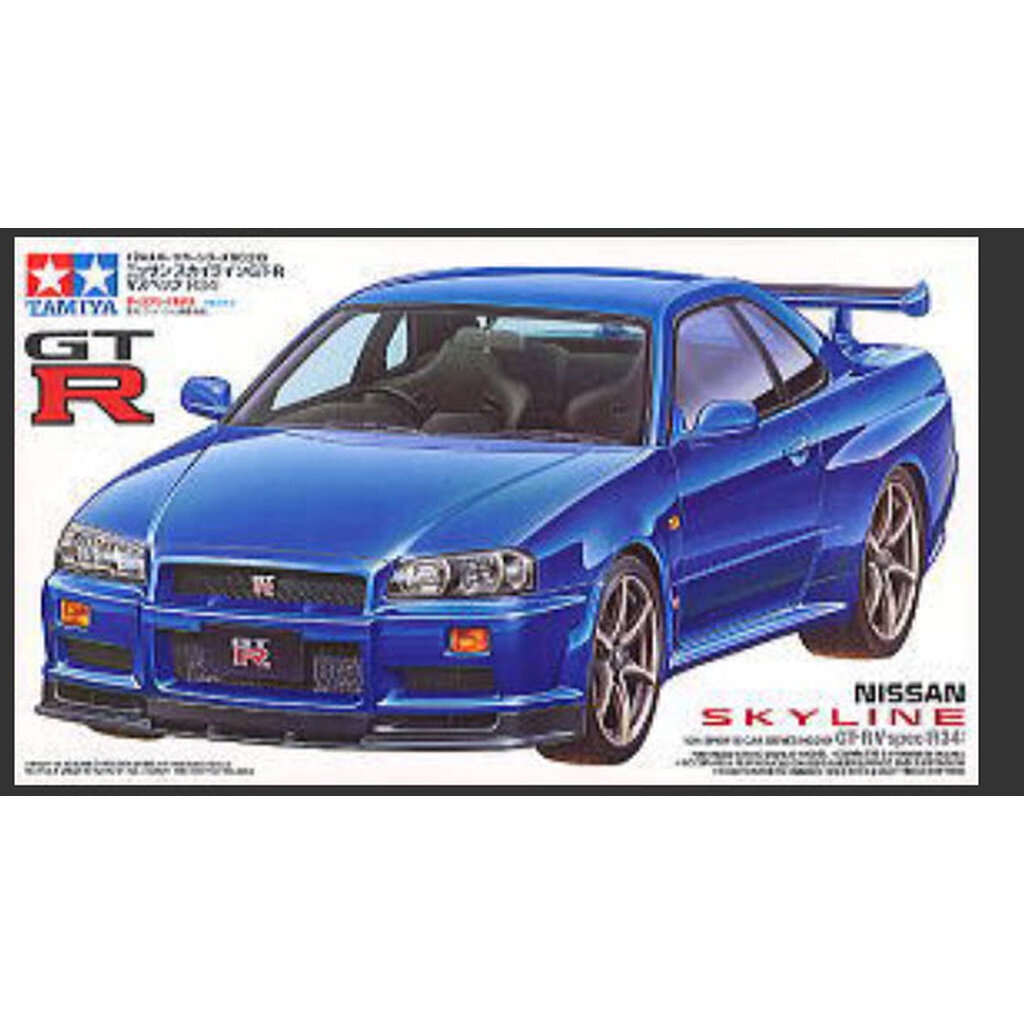 tamiya 4950344995288 no210 1/24 Nissan Skyline GT-R V-Spec (R34) (Model Car)