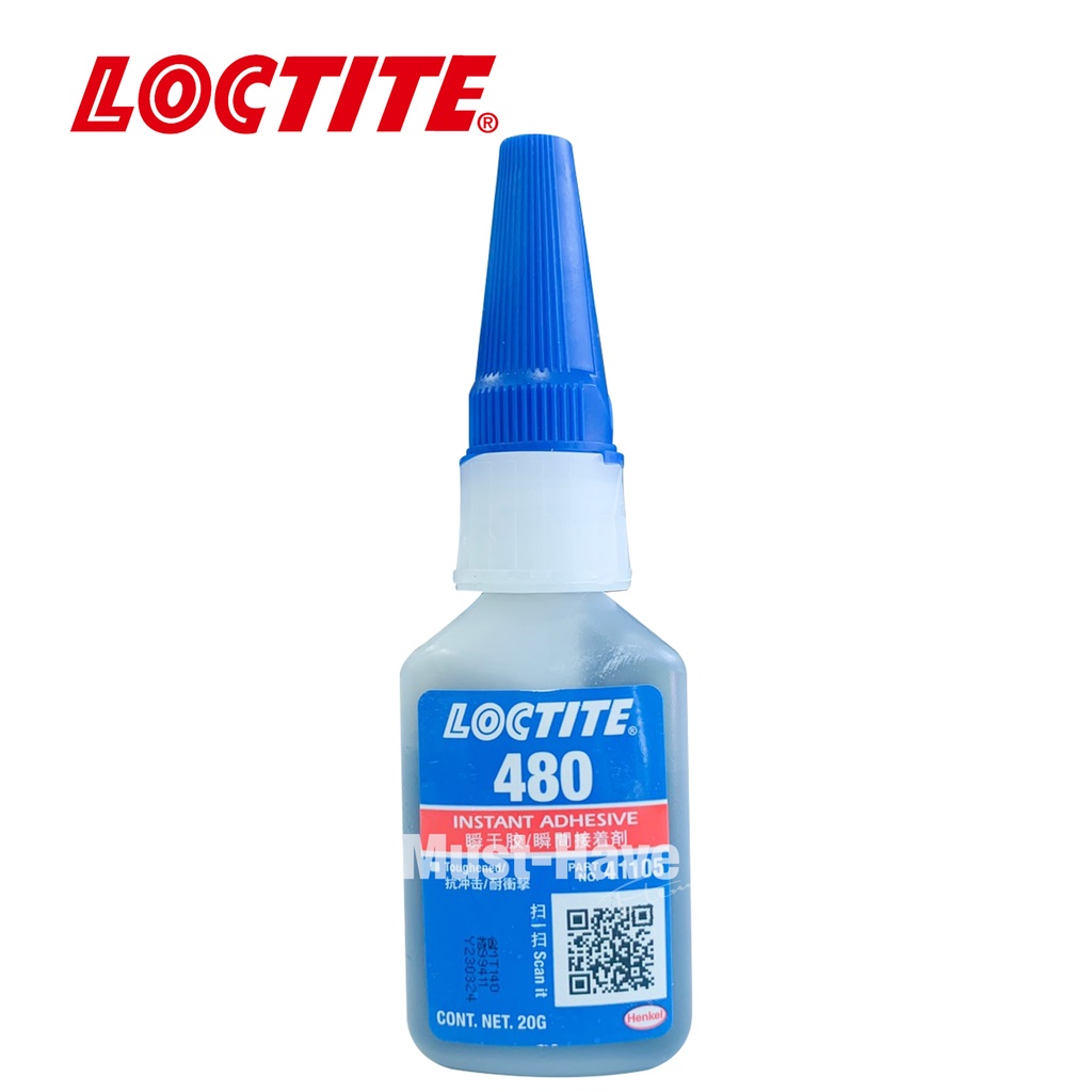 Loctite 480 กาวแห้งเร็วสีดำ 20g.