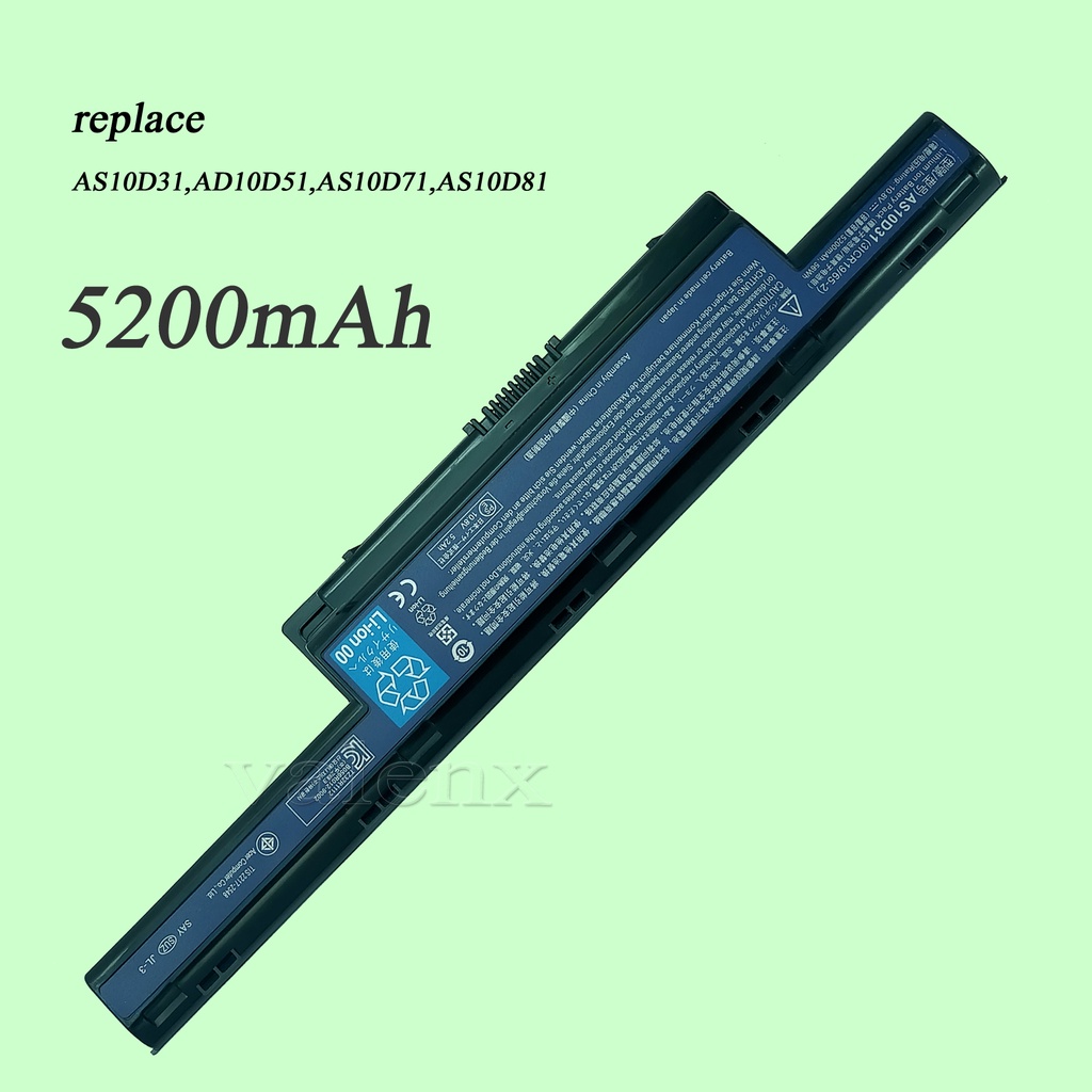 Battery for Acer AS10D31 AS10D81 AS10D51 AS10D41 AS10D61 AS10D73 AS10D75 5750 AS10D71 5742 AS10D56 E1-531 5250 E1-571 57