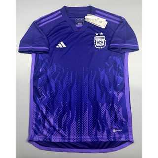 เสื้อบอล แฟนบอล ทีมชาติ อาเจนติน่า เยือน 2022-23 Argentina Away 2022