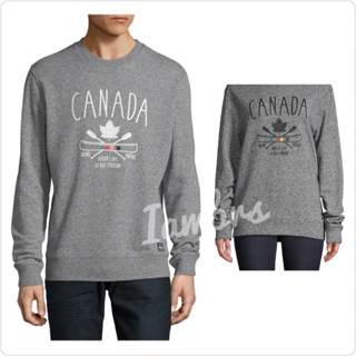 Canada Printed Sweatshirt เสื้อสเวตเชิ้ต แบรนด์ Grand Portage