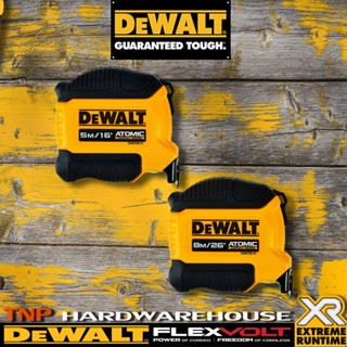 DEWALT ATOMIC DWHT38112-30 / DWHT38118-30 ตลับเมตร ยาว 5 , 8 เมตร