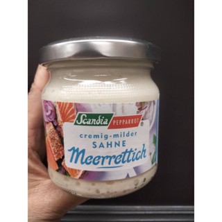 Scandia Pepparrot Meerrettich ซอสจิ้มเนื้อสัตว์  190 กรัม  ราคาพิเศษ