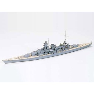 [ชุดโมเดลสเกลประกอบเอง] TAMIYA 77518 1/700 German Battle Cruiser Scharnhorst โมเดลทามิย่าแท้ model