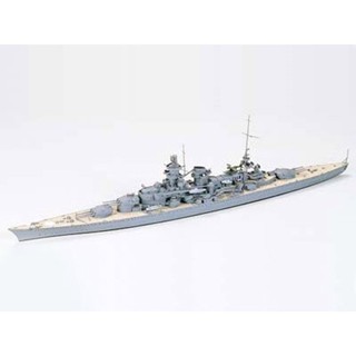 [ชุดโมเดลสเกลประกอบเอง] TAMIYA 77518 1/700 German Battle Cruiser Scharnhorst โมเดลทามิย่าแท้ model