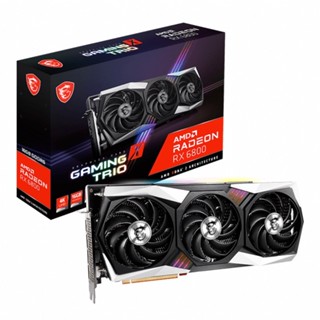 VGA (การ์ดแสดงผล) MSI Radeon RX 6800 GAMING X TRIO 16G ประกัน 3 ปี