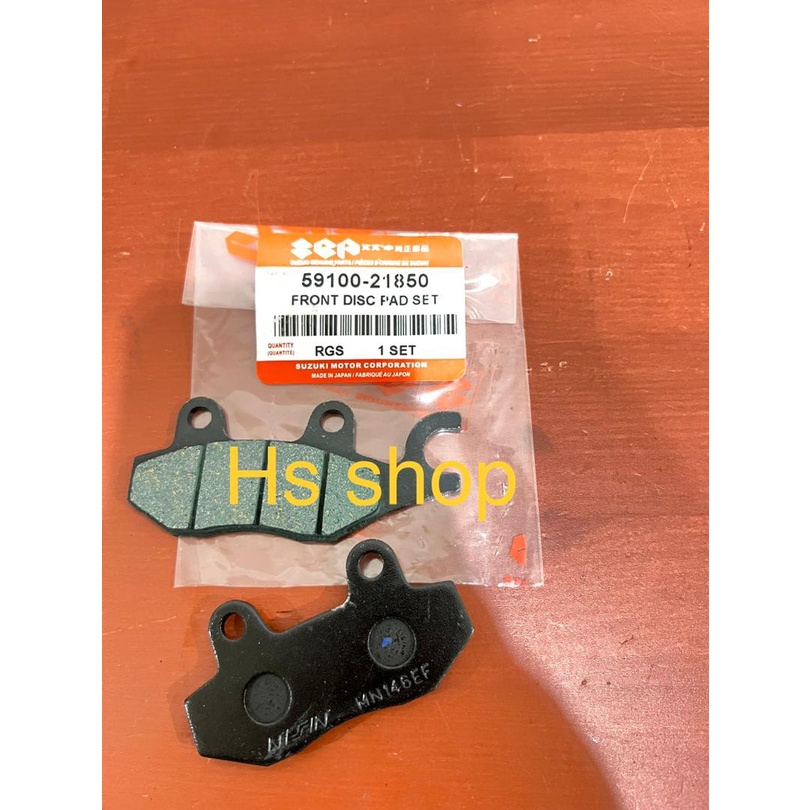 SUZUKI RG SPORT BELANG150 FRONT DISC PAD BRAKE PAD THAI SUZUKI RG DISC PAD RG110 RGS RG SPORT RIDER 