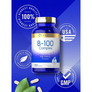 Carlyle B-100 Complex Capsules | 250 Count