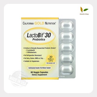 โพรไบโอติก ปรับสมดุลลำไส้, LactoBif Probiotics, California Gold, Lake Avenue, Probiotic