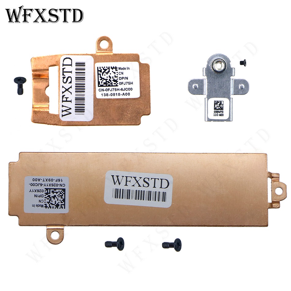 ใหม่ Cooling Bracket กรอบ 0X8MY9 0FJ75H 026X1Y สําหรับ Dell G15 5510 5511 5515 SSD M.2 แผ่นฮีทซิงค์ 