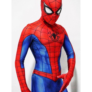 ชุดจั๊มสูทคอสเพลย์ Superhero PS4 Spider-Man Zentai สําหรับเด็ก และผู้ใหญ่