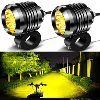 Motorcycle LED light Spotlight LED Auxiliary Fog Light Assemblie Driving Lamp For Motorcycle Car Truck Off-Road Vehicle