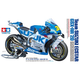 💥ใส่โค้ดลดเพิ่ม 20฿💥🏆 TAMIYA 14139 ชุดประกอบจำลองมาตราส่วน 1:12 Team SUZUKI ECSTAR GSX-RR 20 โมเดลประกอบ สร้างทำสีเอง