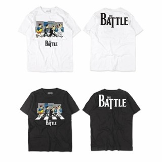 รีรันลาย THE BATTLE no.2 เสื้อยืดลายล้อเลียนการเมือง #Xupzip #ค่าส่งถูก